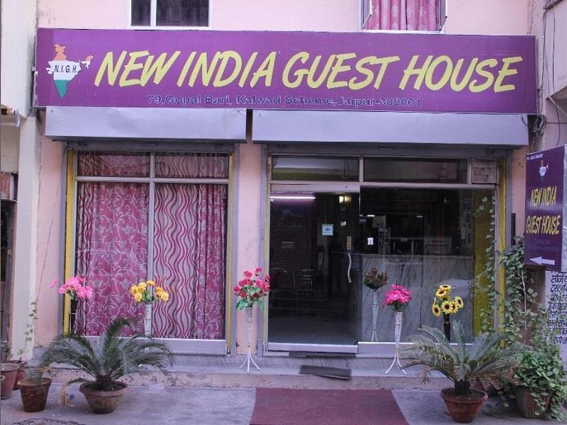 Hotel New India Guest House Jaipur Exteriör bild